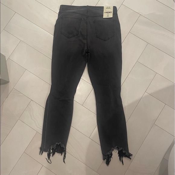 L’Agence High Line destroyed high rise straight jeans - Picture 3 of 6